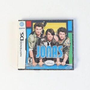 Nintendo DS JONAS video game disc in case Disney computer quarantine bored play